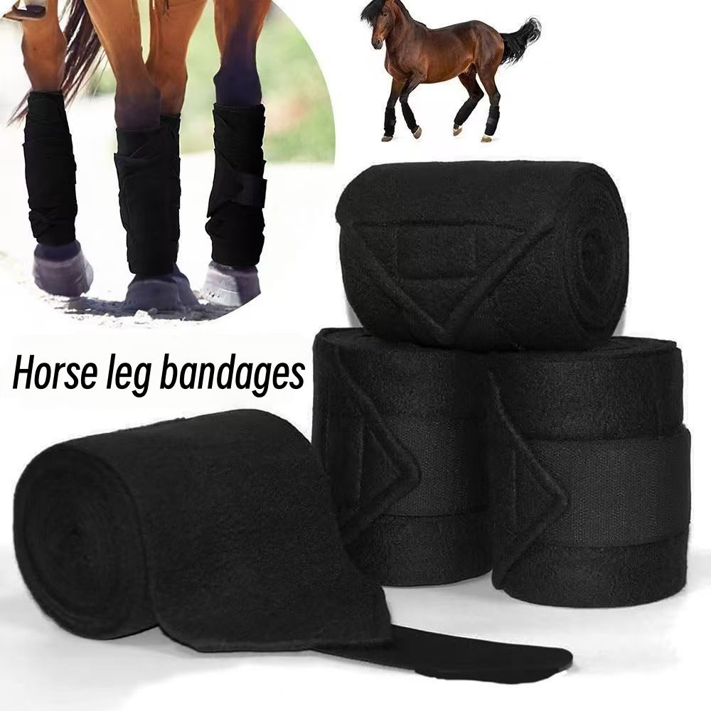 Grooming Kit Horse - 2/4Pcs Set Breathable Horse Leg Bandage