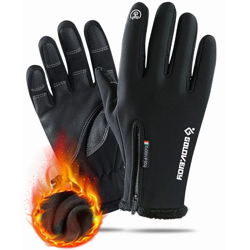 Horse Riding Glove - MXLLINA Winter Warm Zipper Riding Equestrian
