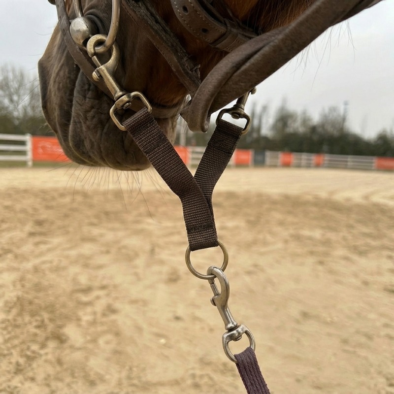 Grooming Kit Horse - Double-headed Horse Mouth Hook, Durable Hardware