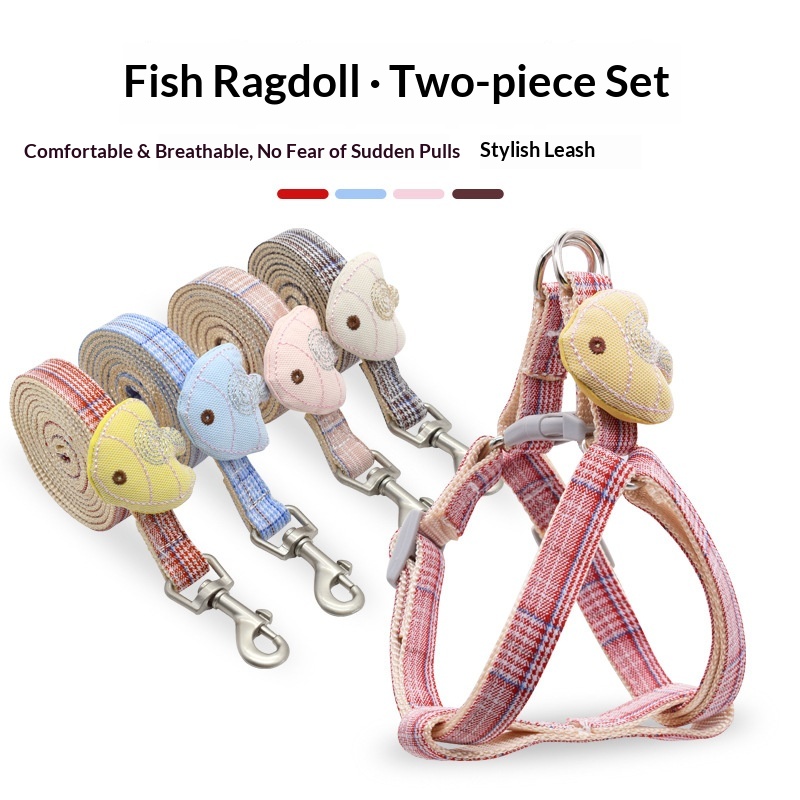 Headcollar Rope Set - Small Dog Harness and Leash Set
