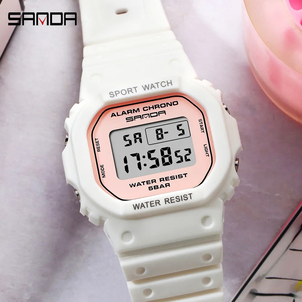 Outdoor Sport Watch - SANDA Luxury Ladies Sports Watch Waterproof