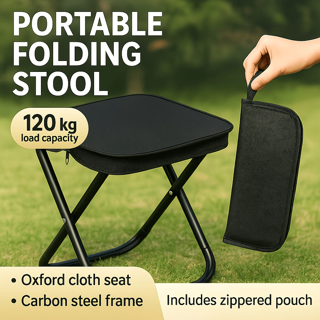 Outdoor Sport Chairs - [Portable Folding Chair] Lightweight Sturdy Frame
