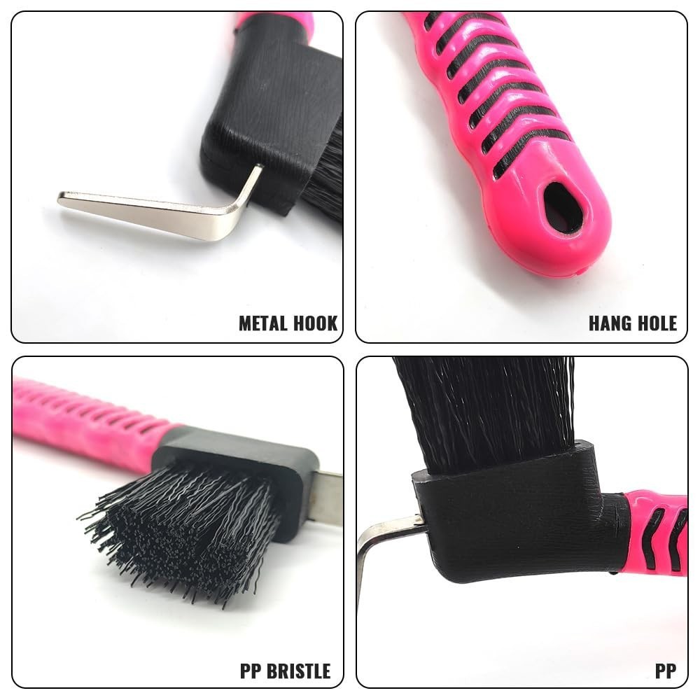 Equestrian Hoof Pick Brush Non - đánh giá và giá Grooming Kit Horse