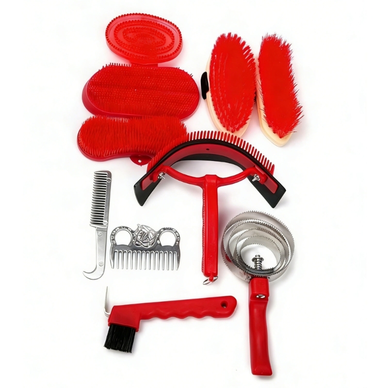 Chăm sóc ngựa chuyên nghiệp Cô - đánh giá và giá Grooming Kit Horse