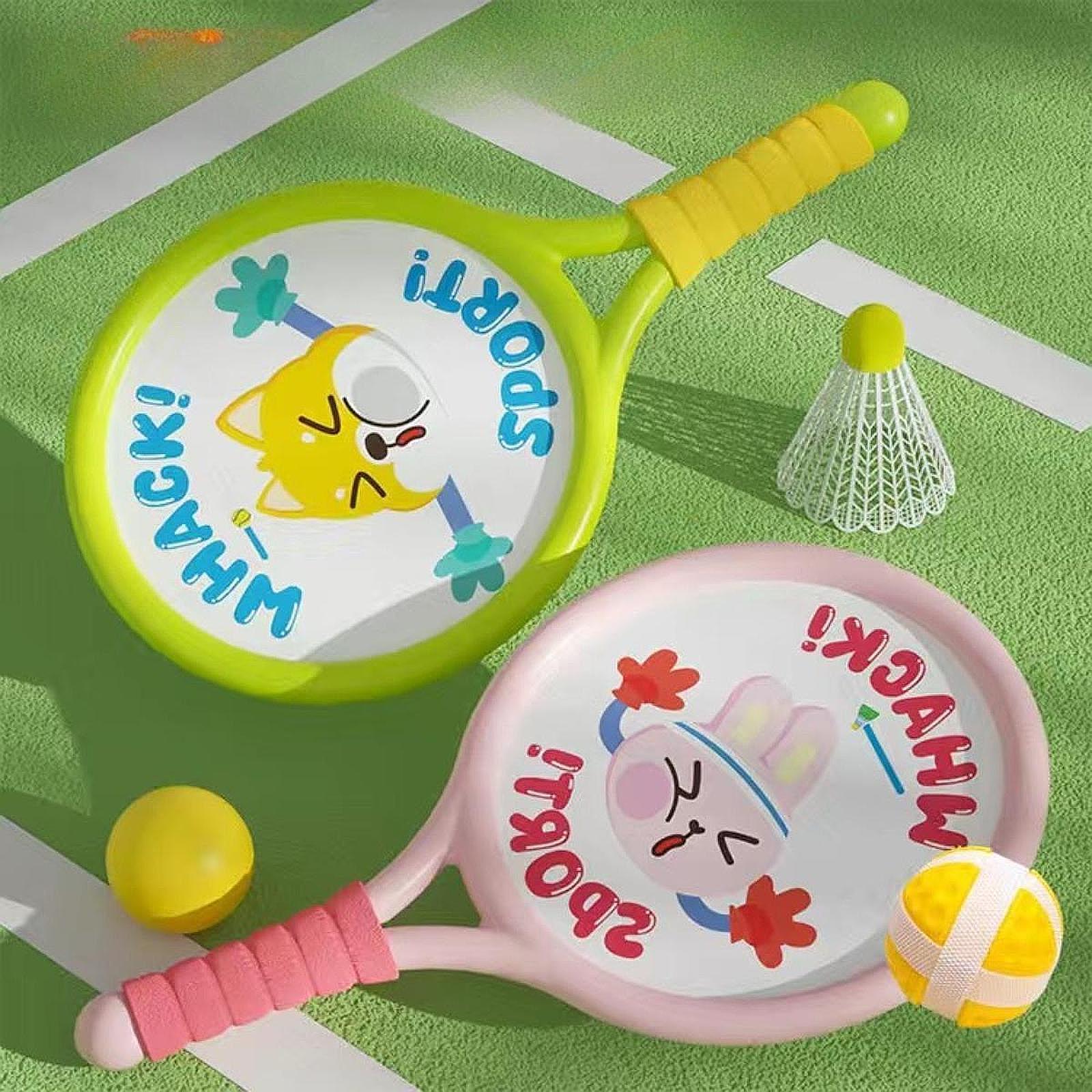 2Pcs Badminton Racket for Chil - đánh giá và giá Indoor Sport And Outdoor Sports
