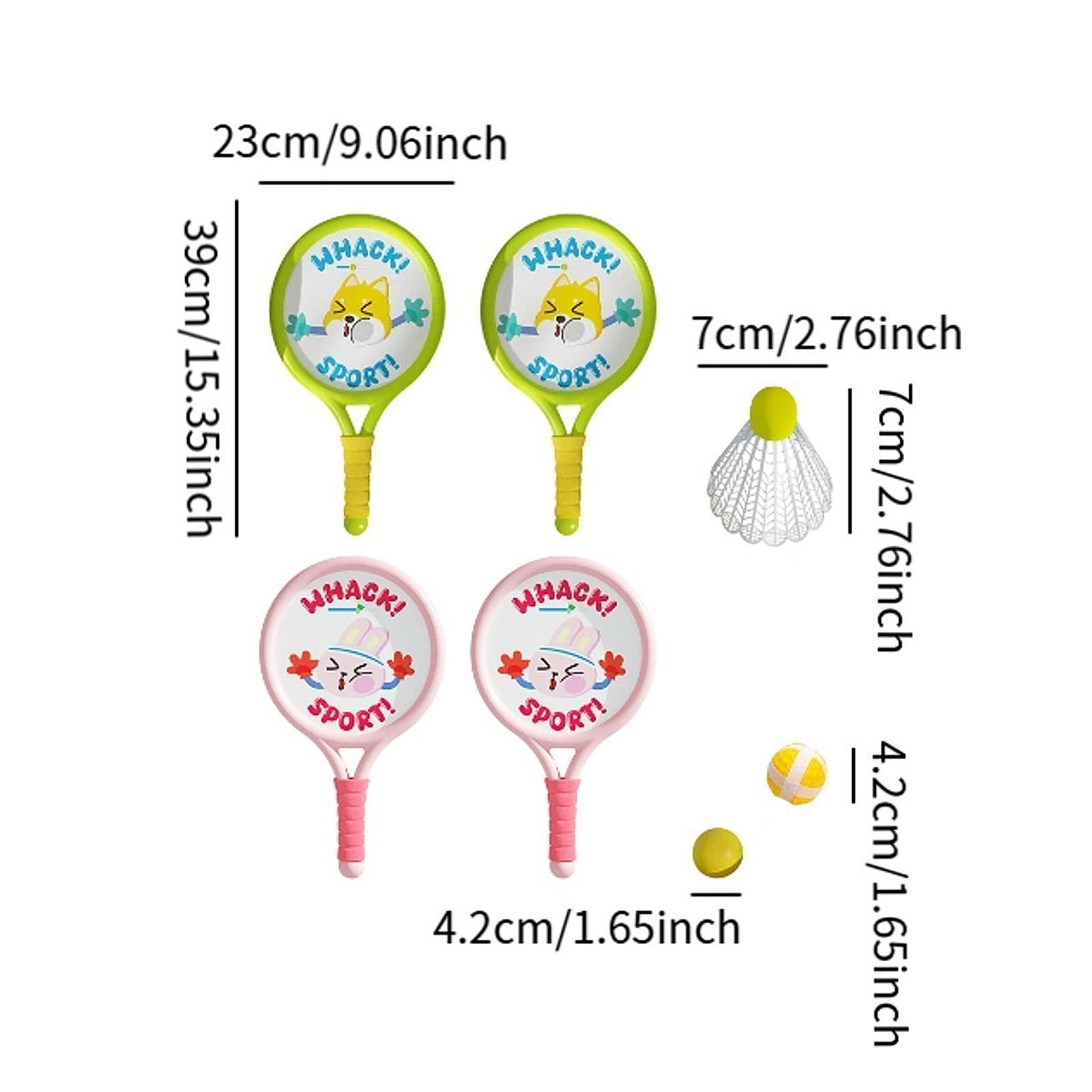 2Pcs Badminton Racket for Chil - đánh giá và giá Indoor Sport And Outdoor Sports