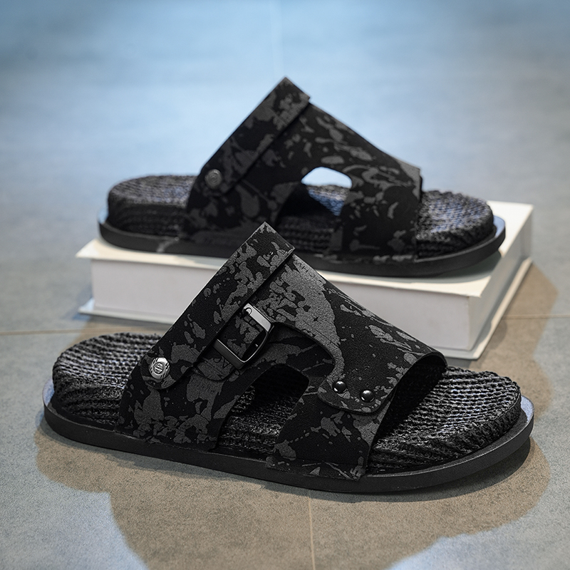 Men's slide casual Sandals sum - đánh giá và giá Outdoor Sports Shoes
