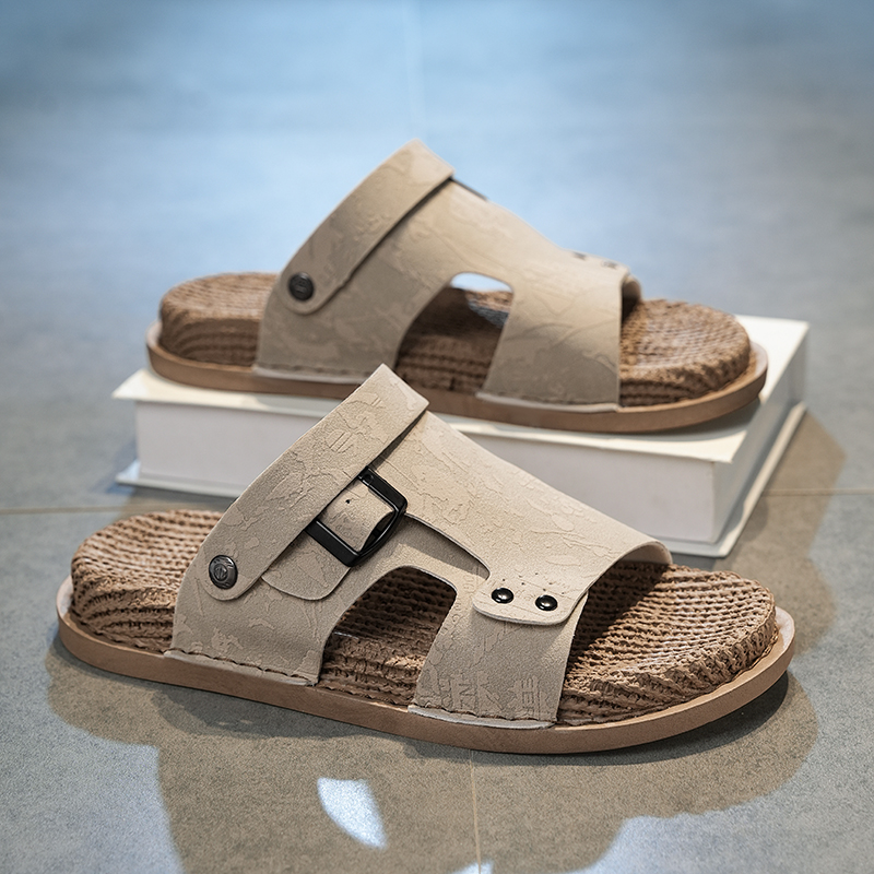 Men's slide casual Sandals sum - đánh giá và giá Outdoor Sports Shoes