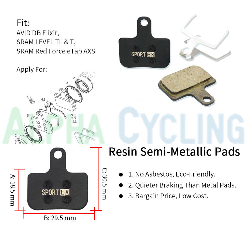 Bicycle Disc Brake Pads For AV - đánh giá và giá Mtb Elbow Pad