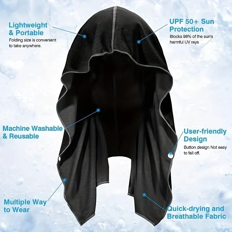 U Cooling Hoodie Towel Beach C - đánh giá và giá Outdoor Sport Hoodie