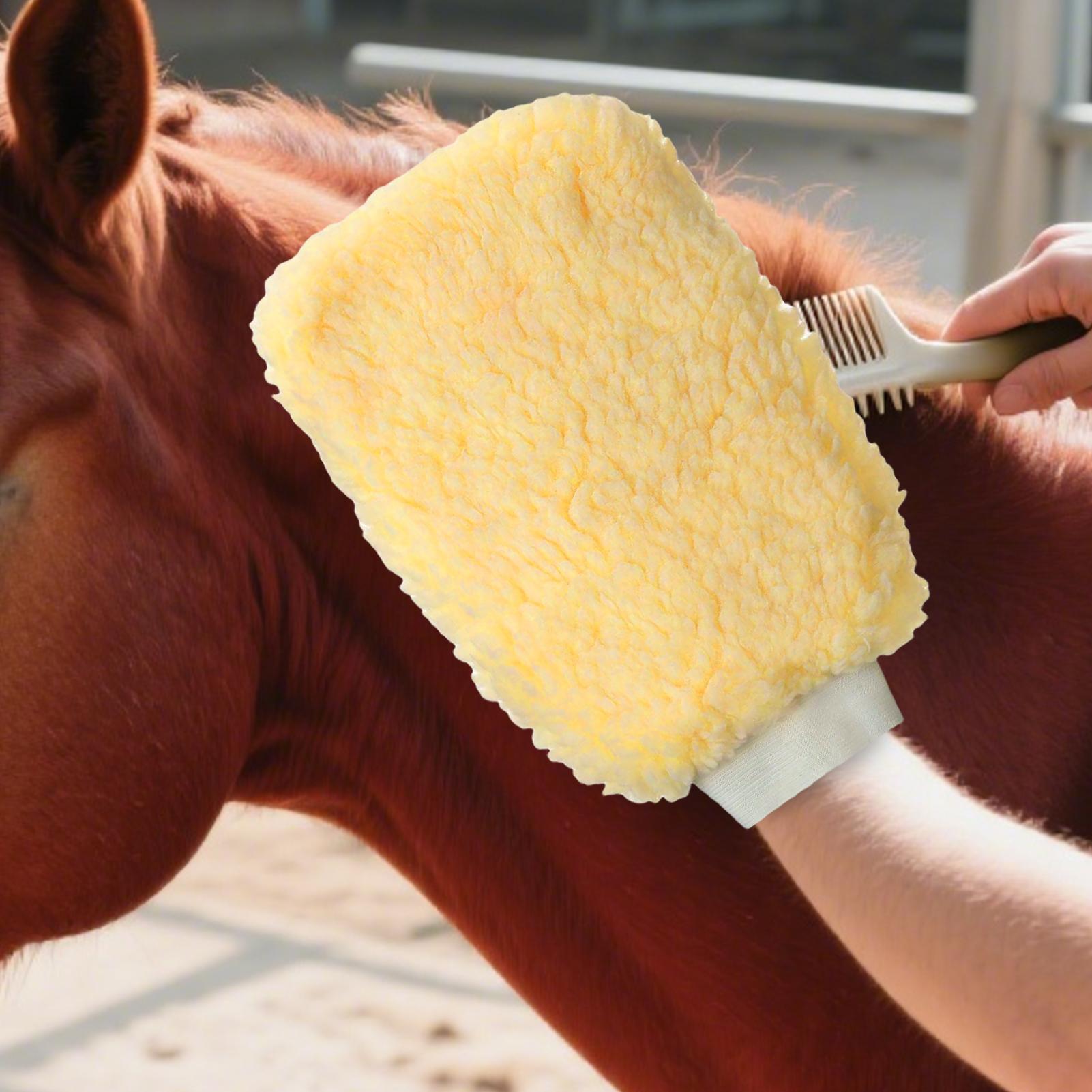Tick Mitt Applicator Glove for - đánh giá và giá Grooming Kit Horse