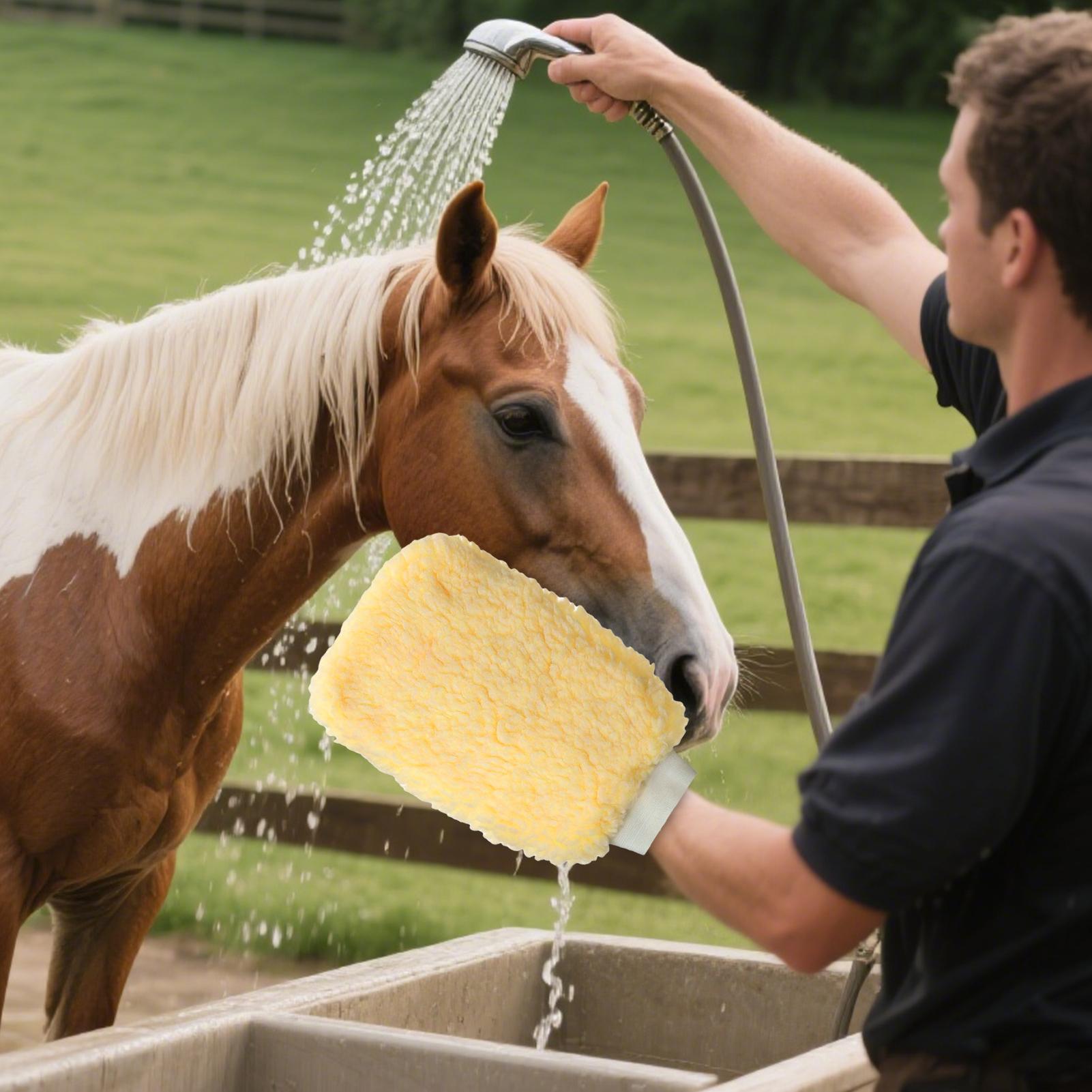Tick Mitt Applicator Glove for - đánh giá và giá Grooming Kit Horse