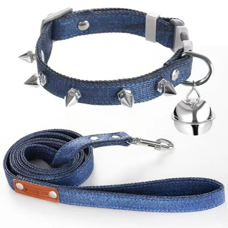 Rivet Pet Anti-Bite Denim Spik - đánh giá và giá Headcollar Rope Set