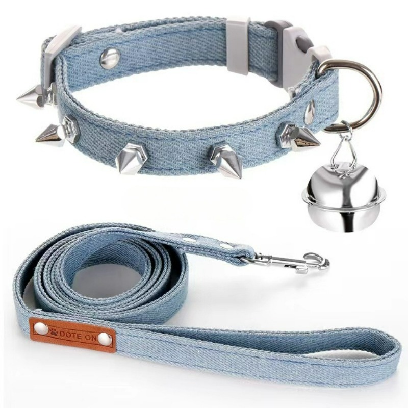 Rivet Pet Anti-Bite Denim Spik - đánh giá và giá Headcollar Rope Set