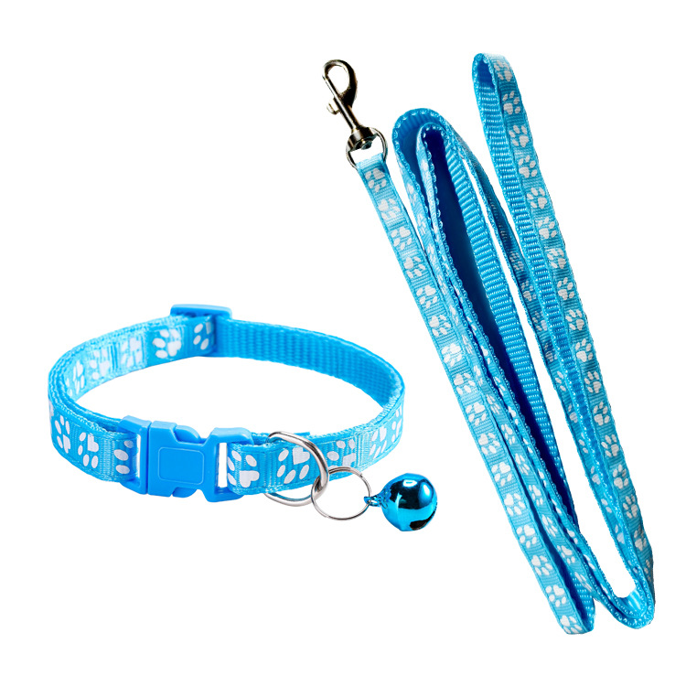 Dog Paw Print Pet Traction Rop - đánh giá và giá Headcollar Rope Set