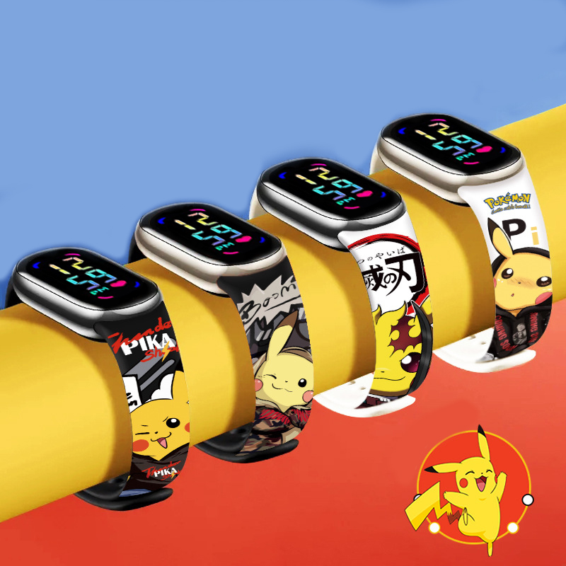 Pikachu Kids LED Watch Waterpr - đánh giá và giá Outdoor Sport Watch