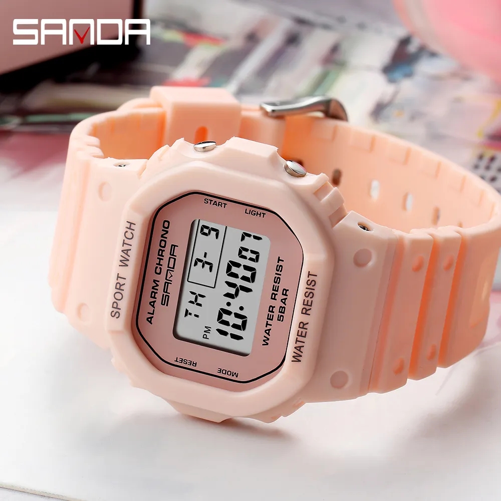 SANDA Luxury Ladies Sports Wat - đánh giá và giá Outdoor Sport Watch