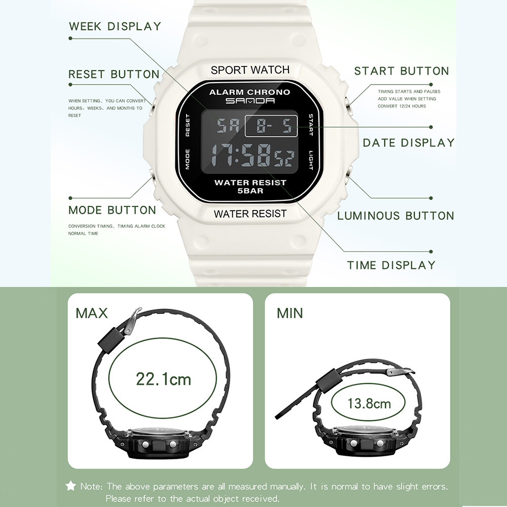 SANDA Luxury Ladies Sports Wat - đánh giá và giá Outdoor Sport Watch