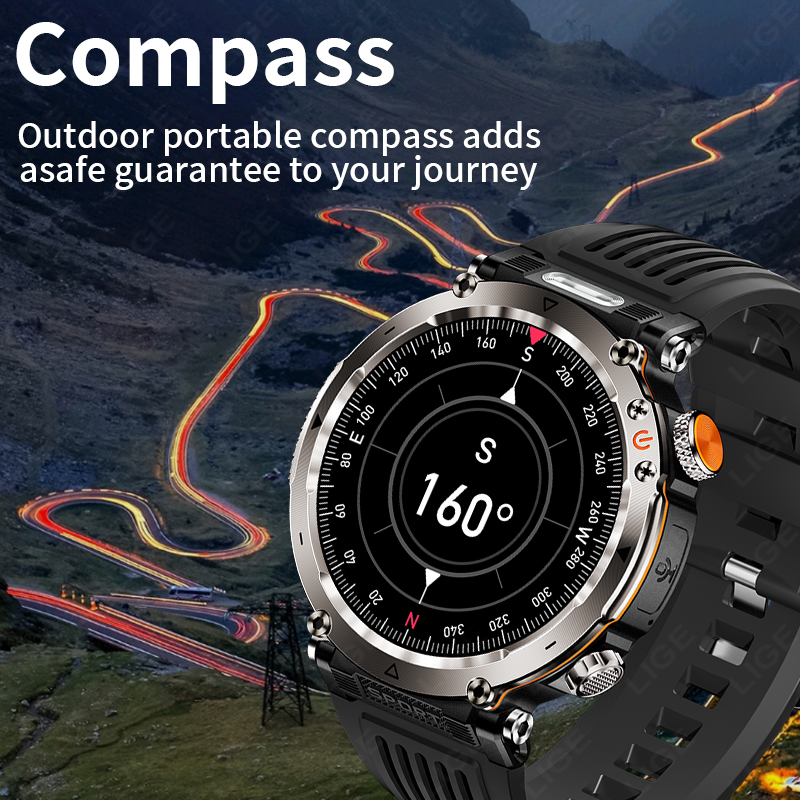 New Military Outdoor Smartwatc - đánh giá và giá Outdoor Sport Watch