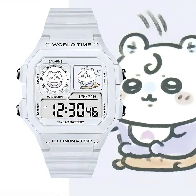 Kawaii Chiikawa Anime Digital  - đánh giá và giá Outdoor Sport Watch