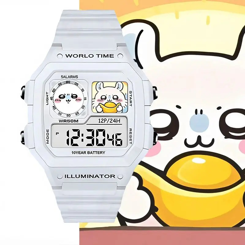 Kawaii Chiikawa Anime Digital  - đánh giá và giá Outdoor Sport Watch