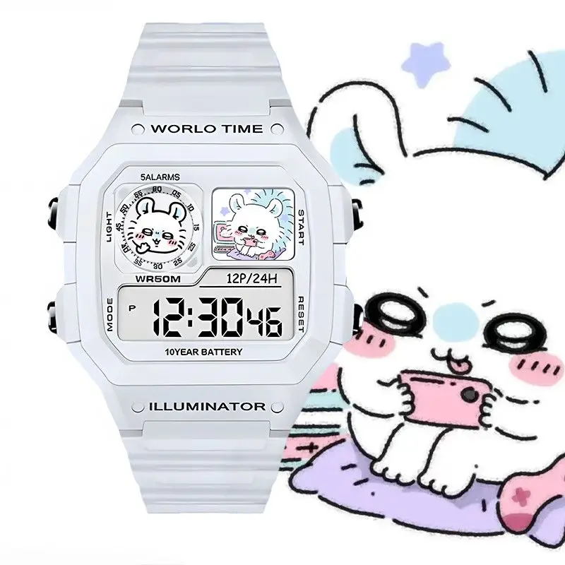 Kawaii Chiikawa Anime Digital  - đánh giá và giá Outdoor Sport Watch