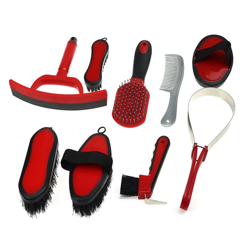 【SPECIAL】9-Piece Horse Groomin - đánh giá và giá Grooming Kit Horse