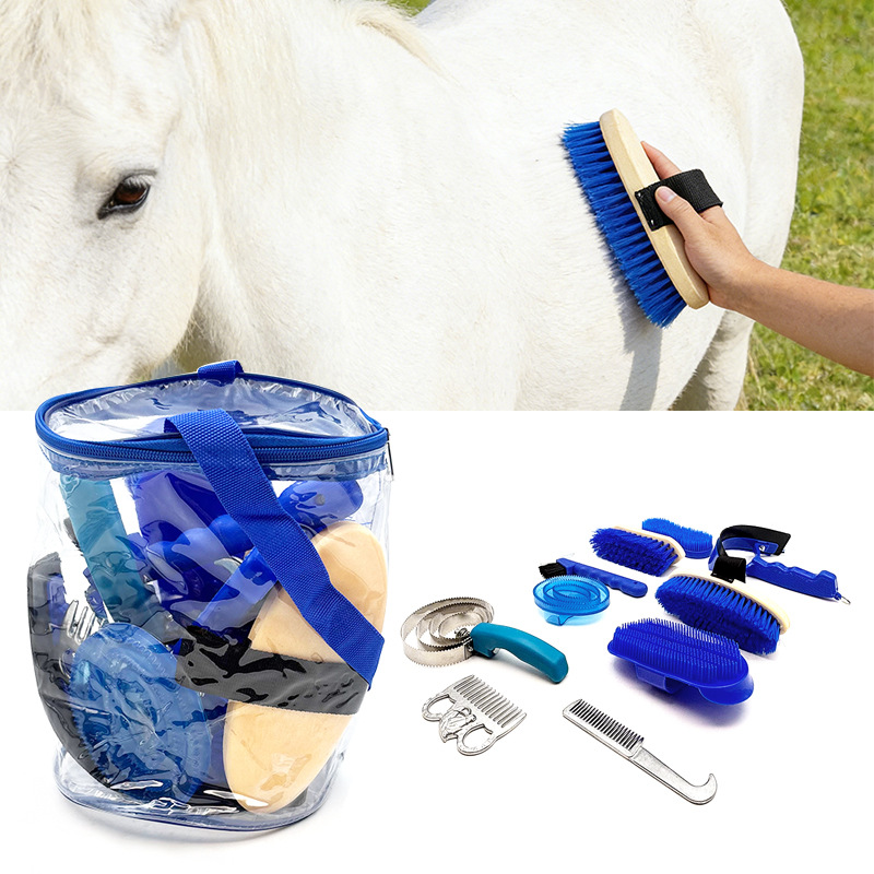 Stable Cleaning Set, Full Set  - đánh giá và giá Grooming Kit Horse
